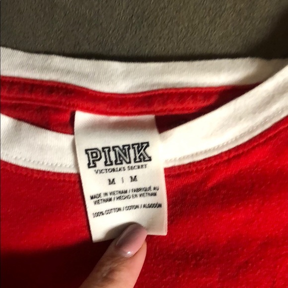 Victorias Secret PINK holiday shirt - Picture 3 of 3